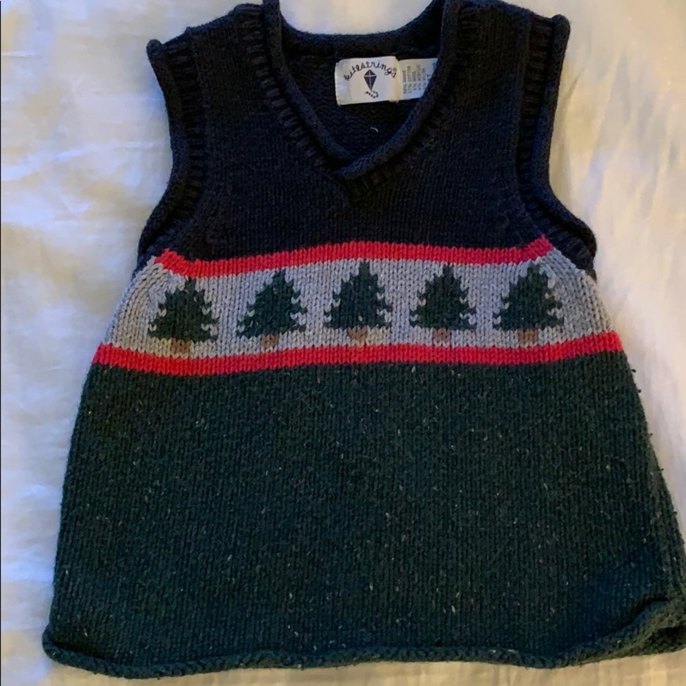 Boys Christmas Sweater vest
